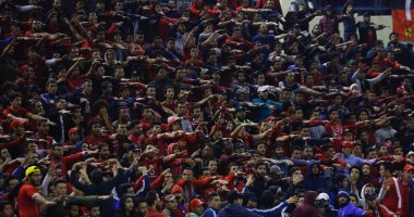  جماهير الأهلى تساند سيدات الطائرة فى البطولة العربية أمام سبورتنج