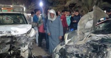 مصرع شاب و إصابة خمسة في تصادم سياريتن بزفة عرس بالشرقية 