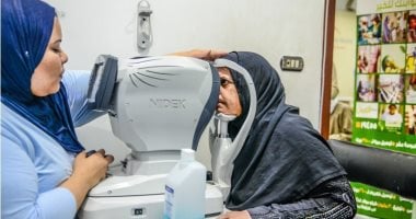 القافلة الثانية والعشرون للكشف عن مسببات ضعف الابصار تواصل عملها بالمنوفية