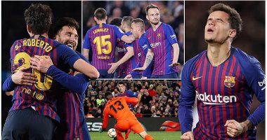 برشلونة أمام اختبار تعزيز صدارة الدورى الإسبانى قبل الكلاسيكو.. إشبيلية يبحث عن رد الاعتبار أمام البارسا بعد سداسية الكأس.. شبح الإيقاف ضد ريال مدريد يطارد ثلاثى عملاق كتالونيا.. وميسي يواجه ضحيته المفضلة