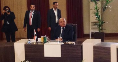 سامح شكرى يشارك فى الاجتماع التشاورى لوزراء الخارجية العرب بالأردن