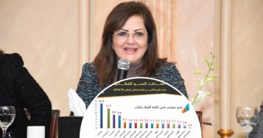 وزيرة التخطيط تعلن تحقيق مصر أعلى معدل نمو خلال 10 سنوات.. الاتصالات تتصدر القطاعات الأكثر نمواً بنسبة 16.4% وقناة السويس تحقق 8.6%.. هالة السعيد: انخفاض البطالة إلى 10%.. والصناعة تجذب أكبر عدد من المشتغلين