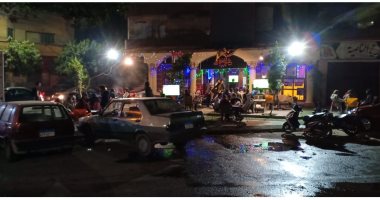  شكوى من انتشار المقاهى فى شارع الكندى بجسر السويس