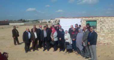جهاز مدينة الصالحية يضع حجر أساس محطة إنتاج الطاقة من معالجة المخلفات العضوية 