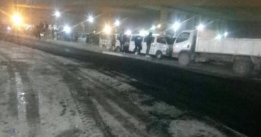 رصف الشوارع المحيطة بمحطة مترو المرج وإنشاء حديقة جديدة تمهيدا لافتتاح المحطة