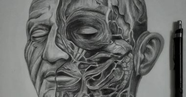 "شيماء" تبدع فى رسم اللوحات الفنية.. وتحلم بـ"العالمية"