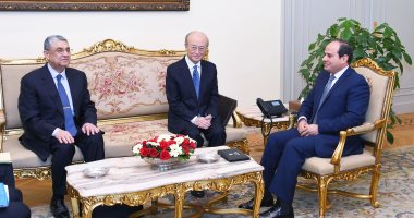 السيسى يستقبل مدير الوكالة الدولية للطاقة الذرية.. ويؤكد: مصر تسعى للتوجه نحو الاستفادة من الاستخدامات السلمية للطاقة عن طريق "الضبعة.. و"أمانو": مهتمون بالتنسيق مع مصر للترويج لأنشطة الوكالة فى أفريقيا