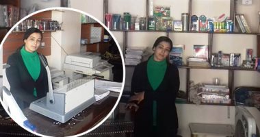 صور.. قصة كفاح سيدة بكفر الشيخ واجهت ظروف أسرتها الصعبة عقب وفاة والدها.. حنان: تحملت مسئولية أشقائى وصممت على استكمال التعليم.. وحصلت على قرضين من "تنمية المشروعات" لإقامة مكتبة للمساعدة فى تكاليف المعيشة