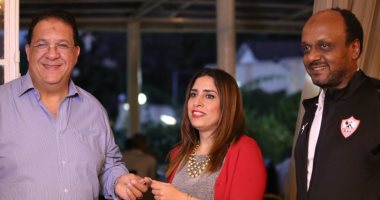 صور.. حفل عشاء بعثة الزمالك فى منزل سفير مصر بكينيا 