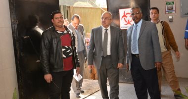 رئيس جامعة أسيوط يأمر بإحلال وتجديد وحدة النفايات الطبية بالمستشفيات الجامعية