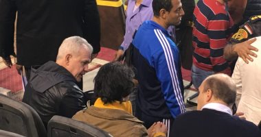 أجيري يحضر مواجهة الأهلي وإنبي من مقصورة بتروسبورت