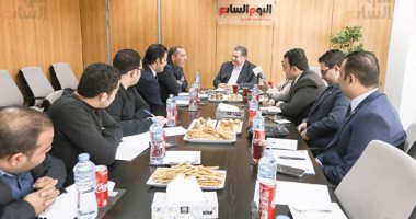 قيادات حزب المؤتمر فى ندوة "اليوم السابع": تحالف سياسى قريباً مع حزب الاتحاد .. نتعاون فى مجالات التعليم والثقافة ولا نستهدف دمج الحزبين .. الربان عمر صميدة: الإخوان دعونى 6مرات للمشاركة بلقاءات الأحزاب مع مرسى