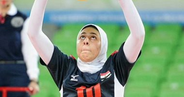 دعاء محمد لاعبة طائرة الزمالك تجرى عملية الصليبى الإثنين