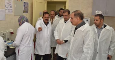 محافظ أسيوط يزورمعهد بحوث صحة الحيوان