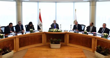صور.. رئيس الوزراء يعقد اجتماعا مع مجلسى إدارة الرقابة المالية والبورصة