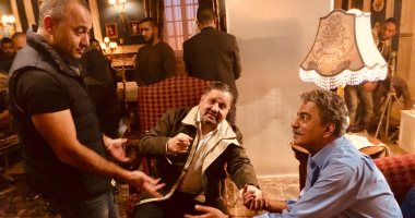 صور..إدوارد يبدأ تصوير "حكايتى" مع أحمد بدير وجمال عبد الناصر