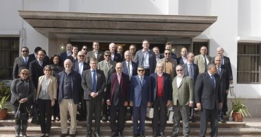صور.. "مميش" يستقبل سفراء الاتحاد الأوروبى لعرض مخططات التنمية بمنطقة القناة