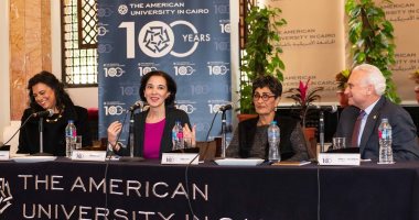 الجامعة الأمريكية تفتتح معرضين فنيين للفنانتين هدى لطفى وشيرين جرجس