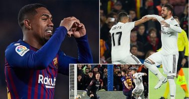 صور تكتيكية تجيب على 4 أسئلة بـ كلاسيكو الأرض.. أسباب فشل البرسا  لتكرار خماسية الدورى؟.. كيف نجح سولارى فى إزعاج برشلونة بالثلاثى الأمامى؟.. لماذا أضاع الريال انتصار كبير بالشوط الأول؟.. من هو رجل المباراة ؟
