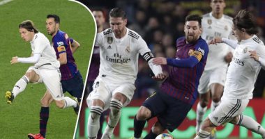 التعادل الإيجابى يحسم كلاسيكو الأرض.. ريال مدريد يعود بتعادل إيجابى أمام برشلونة من "كامب نو".. الملكى يفاجئ الجميع بأداء مبهر.. وميسى البديل ورفاقه خارج الخدمة.. وتأجيل التأهل لنهائى الكأس لموقعة "بيرنابيو"