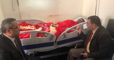وزير الزراعة يطئمن هاتفيا على طبيب بيطرى أصيب بحملة الوقاية من الحمى القلاعية 