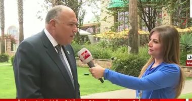 سامح شكرى: القمة الإفريقية تمثل فرصة لتعزيز القضايا المهمة لمصر