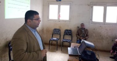 صور.. أورام طنطا ينظم ندوة عن الكشف المبكر للسرطان بقرية كنيسة دمشيت