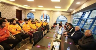 فرج عامر يطالب لاعبو سموحة بعودة الانتصارات أمام بيراميدز