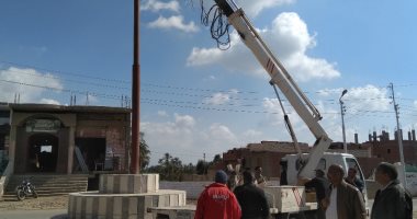 البدء في تطوير ورفع كفاءة ميدان الجعافرة بمركز ومدينة اطسا بالفيوم 