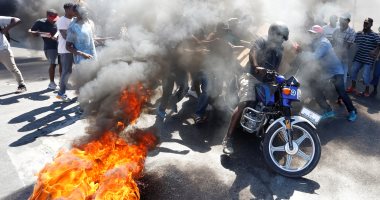 صور.. استمرار الاحتجاجات العنيفة ضد السلطة فى هايتى بسبب الفساد