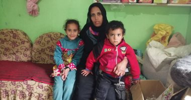 أرملة ببنى سويف: محتاجة كشك أنفق من عائده على طفلىّ بعد رحيل والدهما.. صور