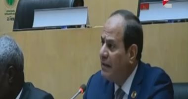 الرئيس السيسى: تنفيذ مقررات القمة الأفريقية يوفر غد أفضل لشعوب القارة