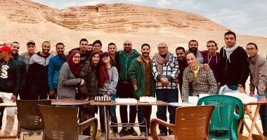 صور.. روجينا تحتفل بتصوير ابنتها مايا مشروع التخرج من معهد السينما