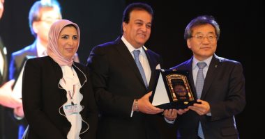 وزير التعليم العالى يشهد مراسم احتفالية المعهد القومى لعلوم البحار