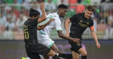 النصر يفترس الأهلى 2 / 1 قمة الدورى السعودى.. فيديو 