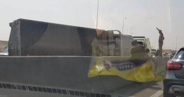 حادث على الطريق الدائرى يعطل المرور المتجه إلى أكتوبر