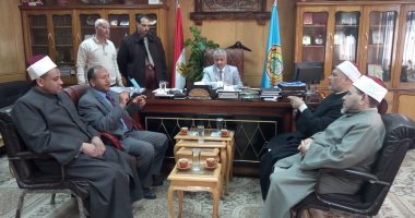 نائب رئيس جامعة الأزهر يستقبل وكيل وزارة الأوقاف لتفعيل مبادرة "أسيوط بلا ثأر"