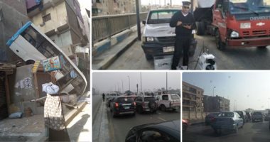 مرور الجيزة يتصدى لتكرار حوادث محور صفط اللبن.. التعاقد مع شركة لشراء 2 رادار حديث لتركيبه للحد من الحوادث...مصدر: السرعات الزائدة من أسباب تكرار سقوط السيارات من أعلاه..تحديد للسرعة 60 كم/ الساعة