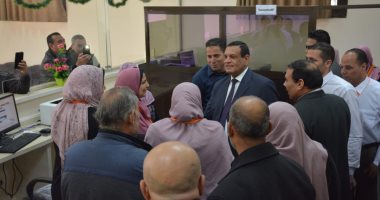 محافظ البحيرة يفتتح المركز التكنولوجى لخدمة المواطنين بتكلفة 1.6 مليون جنيه