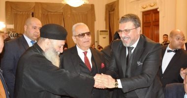 حزب الوفد يكرم عددأ من الإعلاميين ورموز الدولة 