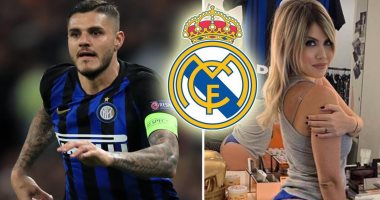 اخبار ريال مدريد اليوم عن رد زوجة إيكاردى على تعثر انتقاله للملكى