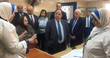 فيديو وصور.. وزير المالية ومحافظ بورسعيد يتفقدان وحدات الصحة بمنظومة التأمين