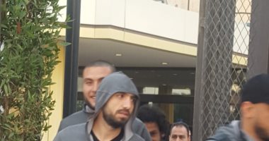 صور.. الاتحاد السكندرى يصل ملعب مواجهة الهلال