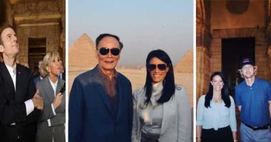 صور.. زعماء ومشاهير فى محراب السياحة المصرية.. آثار الفراعنة سحرت السياسيين.. شارع المعز والقاهرة القديمة ألهمت الفنانين.. والنيل والأهرامات والمعابد كشفت حقيقة مصر أمام رؤساء العالم