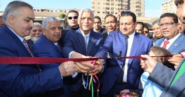 صور .. محافظ المنوفية يفتتح مدرستين بعد تجديدهما 