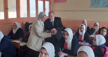 صور.. استبعاد مدير مدرسة المشير بدوى بالإسكندرية بسبب التقصير فى العمل