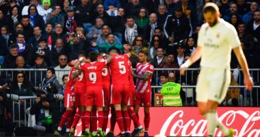 جيرونا يذيق ريال مدريد الهزيمة السابعة فى الدورى الإسبانى.. فيديو