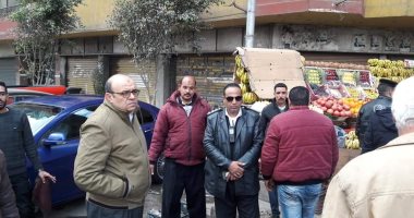 رئيس حى جنوب الجيزة يقود حملة لرفع الإشغالات بالشوارع الرئيسية 