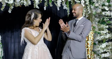 رامى صبرى وحجاج وأوكا وأورتيجا يشعلون حفل خطوبة أحمد كوتى ومنة عمر