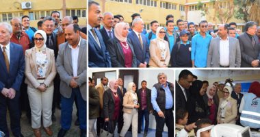 صور ..تفاصيل 5 ساعات من الزيارات والجولات الميدانية لوزيرة الصحة فى مستشفيات الأقصر  .. هالة زايد :تطالب بالغاء فكرة وضع كاميرات فى غرف العناية المركزة .. وتؤكد الأقصر تعتبر عاصمة الطب حالياً فى جنوب مصر